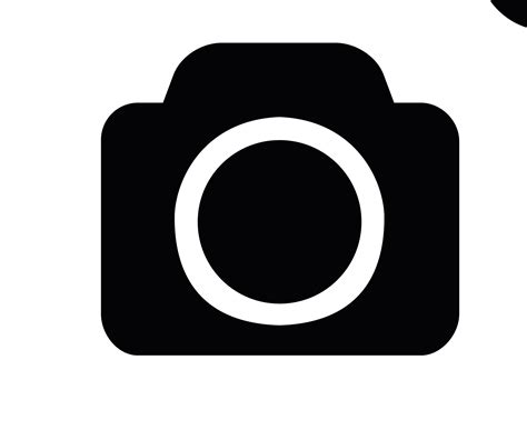 Logo Camera Icon Black And White Camera Logo Png Download 20531678