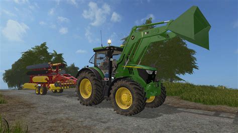 John Deere 6r 6135 6250 V240 Fs17 Farming Simulator 17 Mod Fs