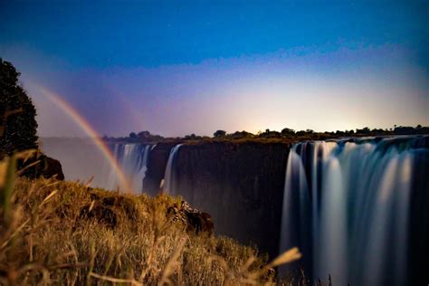 Itap Of A Moonbow At Victoria Falls Zimbabwe By Dydx Photos