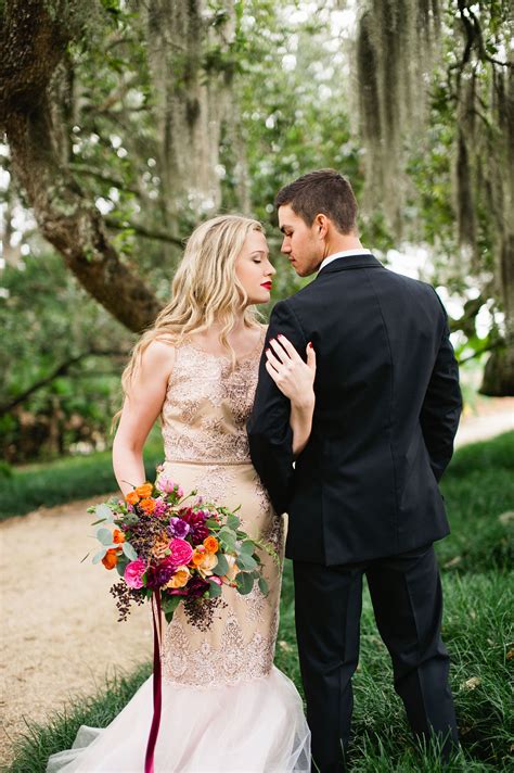 Styled Shoot Louisiana Southern Weddings Southern Bride Oak Tree