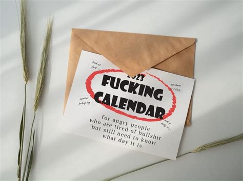 A Fucking 2025 Boxed Calendar
