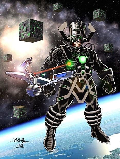 Galactus Of Borg By Wobblyone On Deviantart