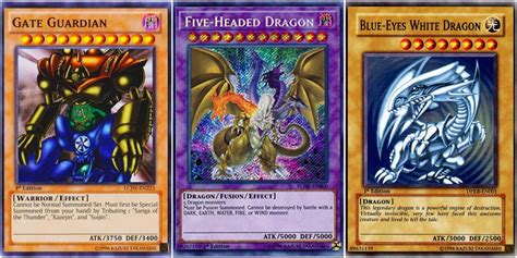 Yu Gi Oh The Sacred Cards The 10 Strongest Monster Cards