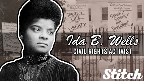 Ida B Wells Pushed For Civil Rights Before There Was A Movement I