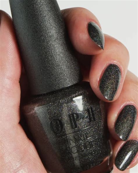 Opi On Instagram “shine Even Brighter With This Dark Holographic