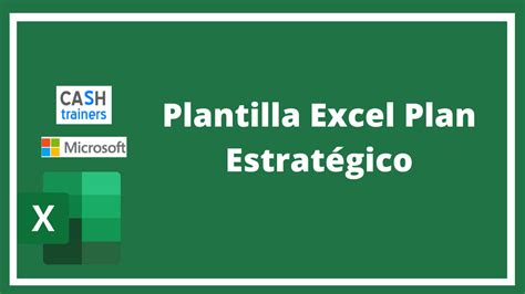 Plantilla Excel Plan Estrat Gico