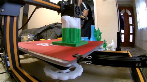 The new model, small test.stl uses less filament and prints quicker. Creality3D CR-10s 3D print test, timelapse - YouTube
