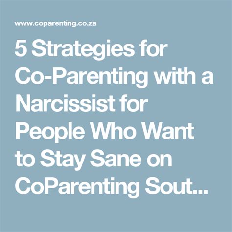 5 Strategies for Co-Parenting with a Narcissist for People ...