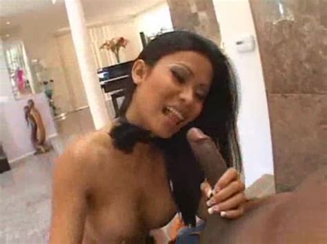 Asian In Sheer Black Panties Sucks Bbc Asian Porn