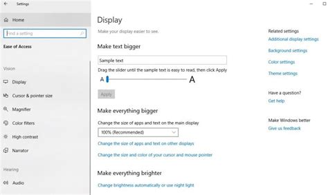 How To Change System Font And Text Size On Windows 10