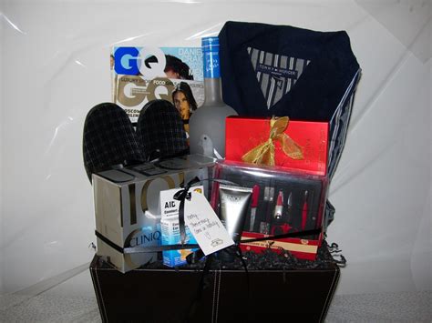 Maybe you would like to learn more about one of these? Mens Gift Basket | Baby shower ideas | Pinterest