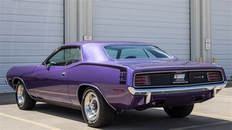1970 Purple Plymouth Barracuda Is As Good As New Dodgeforum