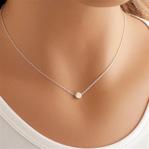 Sterling Silver A Necklace