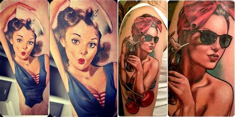 Pop Culture And Fashion Magic Pin Up Girls And Pin Up Tattoos A