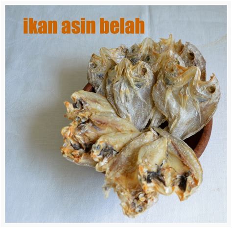 Indonesian Medan Food Jenis Ikan Asin Di Medan I Salted Fish Variety