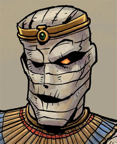 A Detail Of The Mummy Drawing By Katlouhio On Deviantart