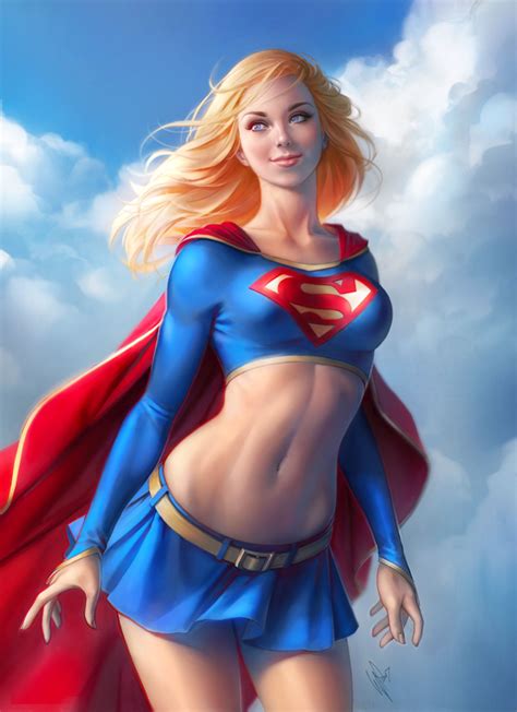 Supergirl By Warrenlouw On Deviantart Supergirl Comic Supergirl Superhero