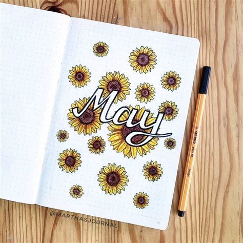 30 Best May Bullet Journal Ideas That Youll Love The Smart Wander