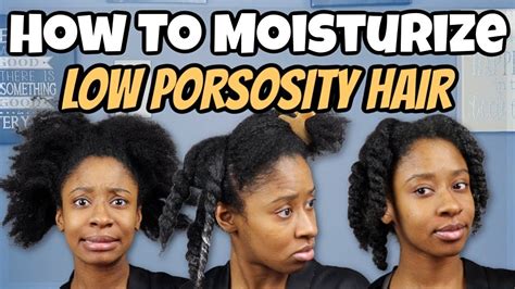 How To Moisturize Low Porosity Type 4 Natural Hair Janai Imani Youtube