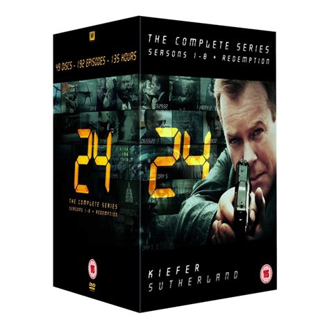 24 Complete Series Dvd Box Set Redemption Region 2 Pal B005mx5mqw