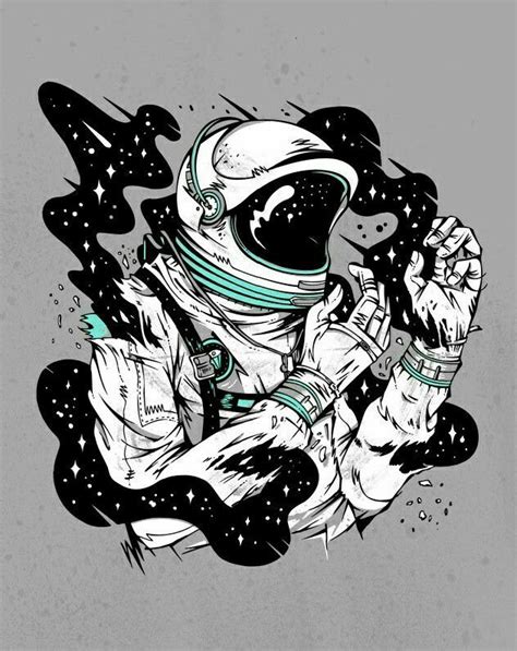 Astronaut Art Image By Becka Barbour On Space Space Drawings Art
