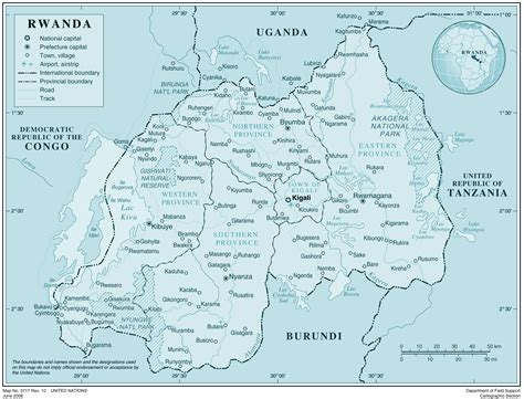 Rwanda Map : Rwanda and Japan partner to increase coffee ...