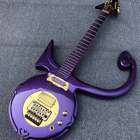 2019 Prince Cloud Symbol Inlays Guitar In Stock Purple Classical