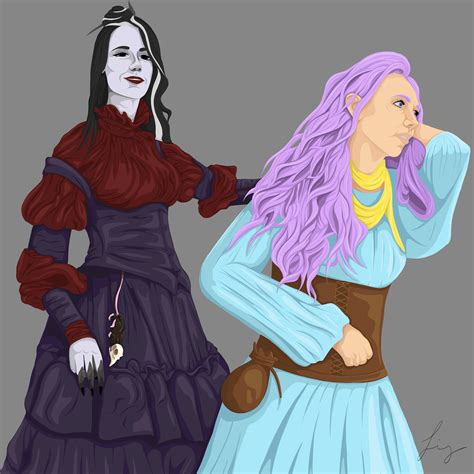 No Spoilers Imogen And Laudna Fanart By Me Rcriticalrole