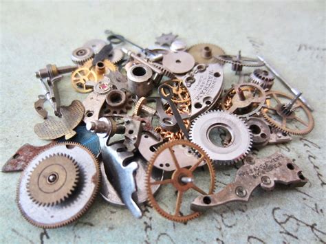 Watch Parts For Your Jewelry Or Creative Designs Steampunk Etsy