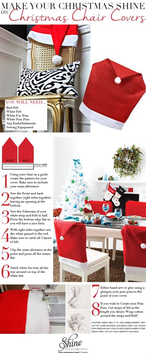 See more ideas about chair covers, christmas chair, christmas chair covers. Make your Christmas Shine… Christmas Chair Covers | Shine ...