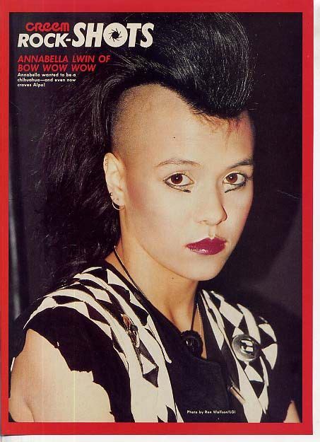 Bow Wow Wow Singer Bow Wow Music Artists Annabella Lwin