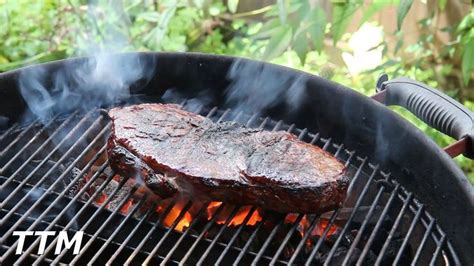 Grilled Top Sirloin Steak on the Weber Kettle in 2020 ...