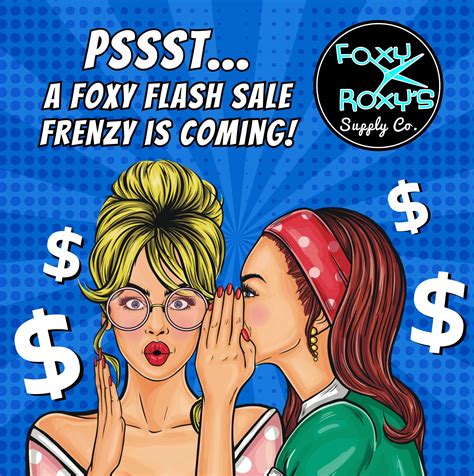 WE HAVE SOMETHING BIG COMING... 🤫... - Foxy Roxy's Supply Co.