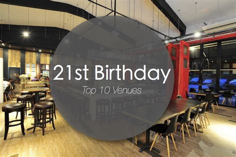 Top 10 21st Birthday Party Venues In Singapore For Your Next Party Event Venues And Spaces In