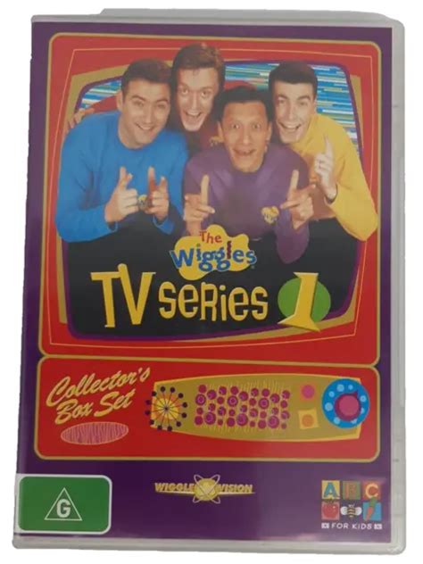 The Wiggles Tv Series 1 Collectors Box Set Dvd 2005 Region 4 Complete