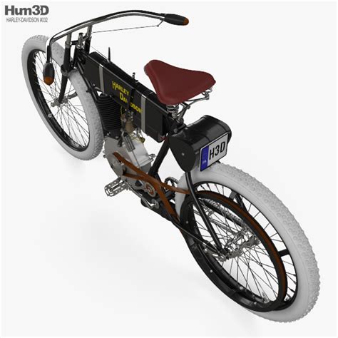 Harley Davidson Model 1 1903 3d 모델 차량 On Hum3d