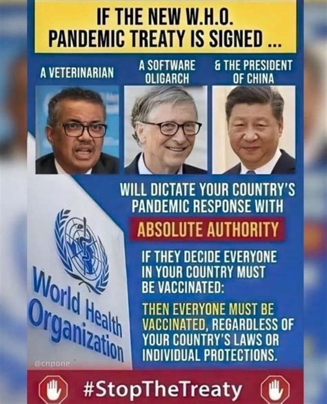 Nick Griffin On Twitter No To The Who Pandemic Treaty Save Our Health Sovereignty