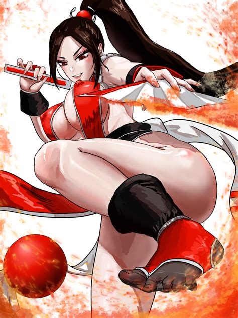 Shiranui Mai Fatal Fury Absurdres Highres Tagme 1girl Ass Breasts Large Breasts Image