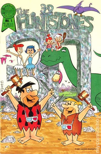 Flintstones 3 D 1988 Comic Books