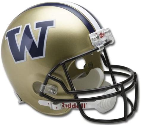 Washington Huskies Official Ncaa Football Helmet By