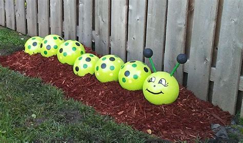 Bowling Ball Ladybug Bowling Ball Yard Art Bowling Balls Play Area