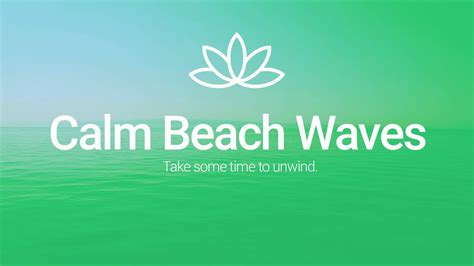 Most Relaxing Calm Beach Sounds Zenify Youtube