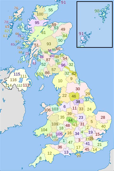 They were created by the local government act 1888. Postal counties of the United Kingdom - Wikipedia