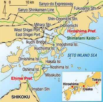 The seto inland sea (瀬戸内海, seto naikai), sometimes shortened to the inland sea, is the body of water separating honshū, shikoku, and kyūshū, three of the four main islands of japan. Setting a course for pirate isles in the Seto Inland Sea | The Japan Times