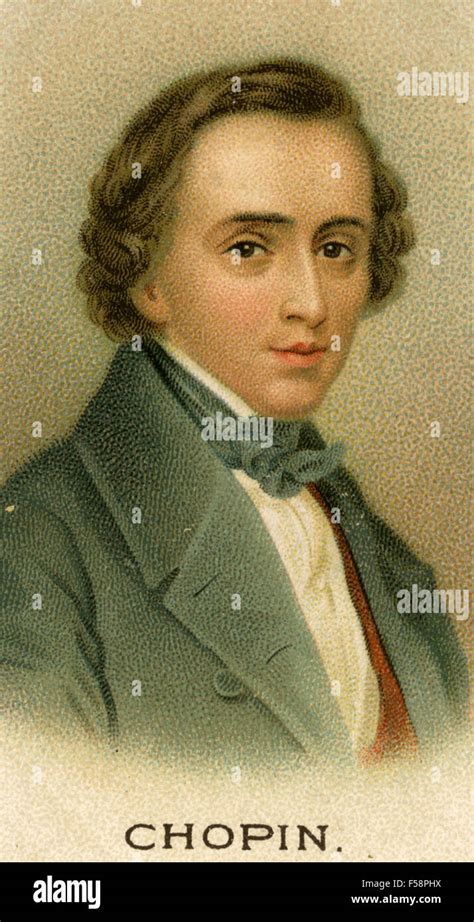 Frederic Chopin 1810 1849 Polish Composer Stock Photo Alamy