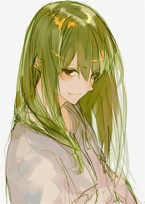 Encrafts Green Hair Anime Girl