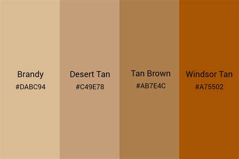 Tan Color Palette Color Schemes Colour Palettes Brown Color Schemes