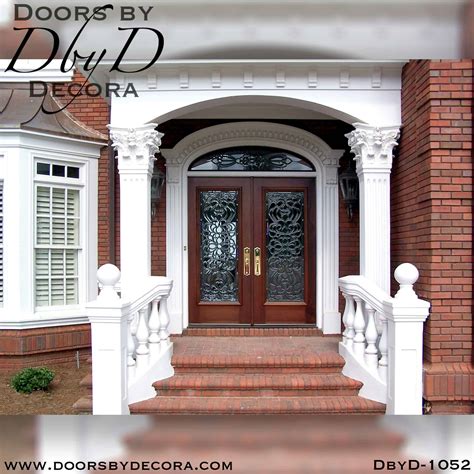 Custom Leaded Glass Colonial Entry Wood Front Doors Doors By Decora