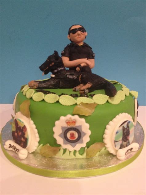 Royal Gibraltar Police Dog And Handlers Graduation Cake Dog Cakes