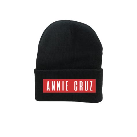 Annie Cruz Apparel Annie Cruz Embroidered Beanie